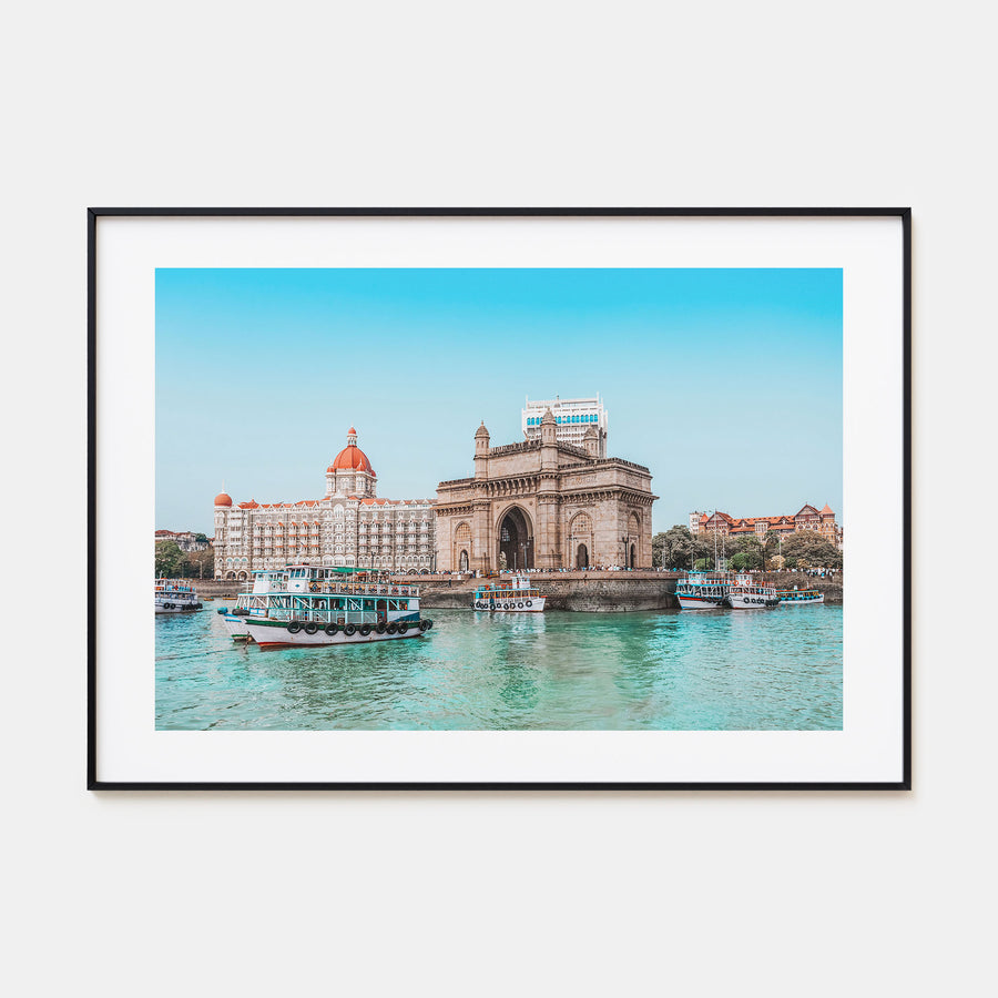 Mumbai Landscape Color Poster