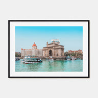Mumbai Landscape Color Poster