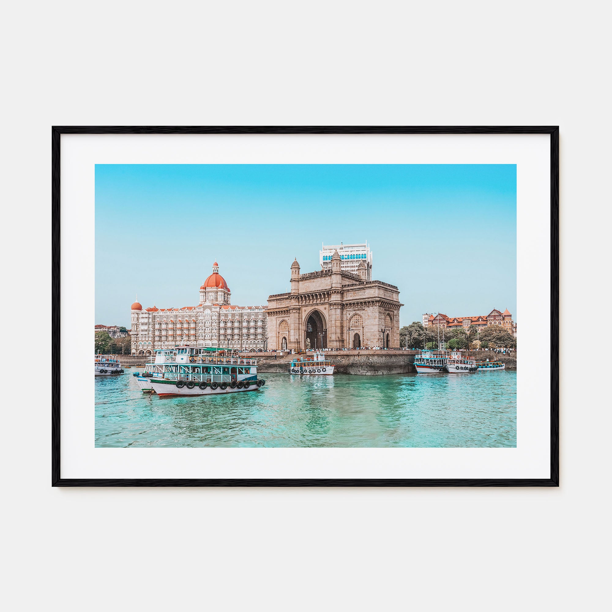 Mumbai Landscape Color Poster