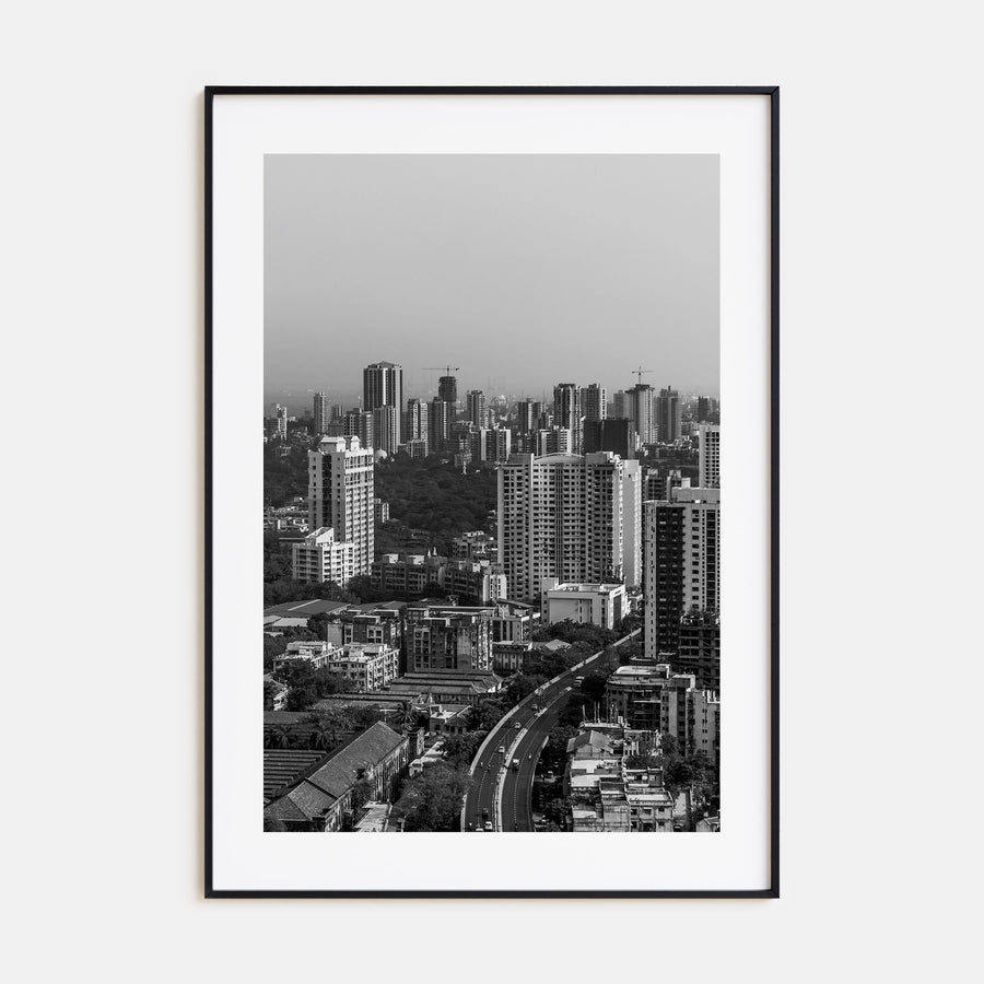 Mumbai Photo B&W Poster