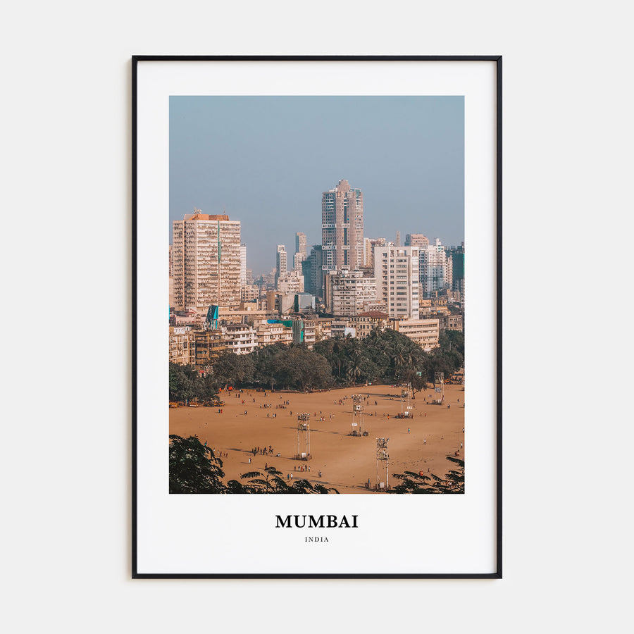 Mumbai Portrait Color Poster