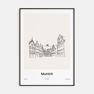 Munich Drawn Poster