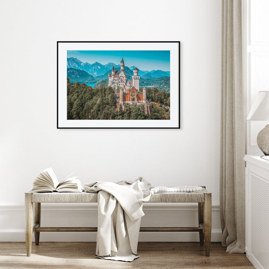 Munich Landscape Color Poster