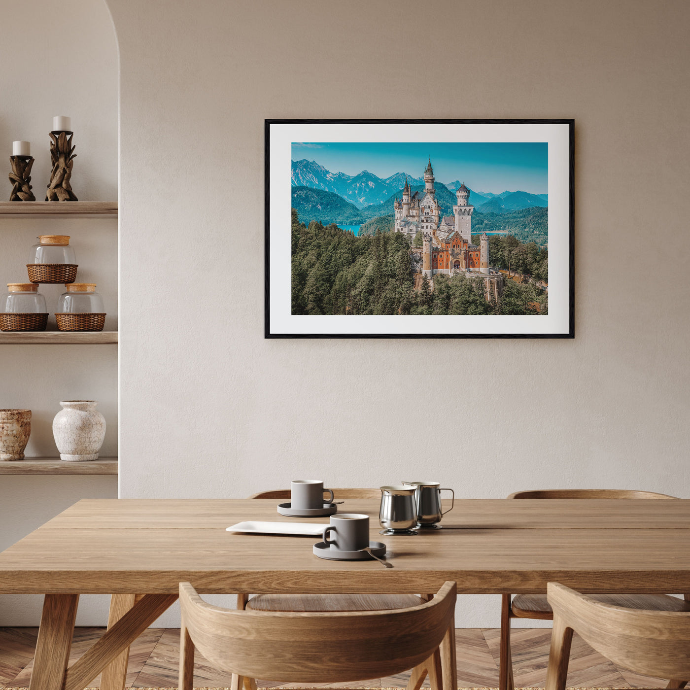 Munich Landscape Color Poster