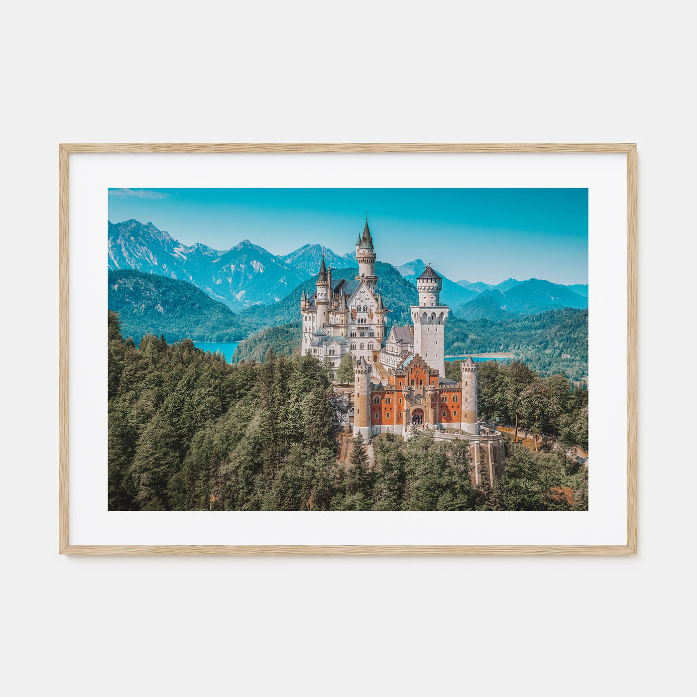 Munich Landscape Color Poster