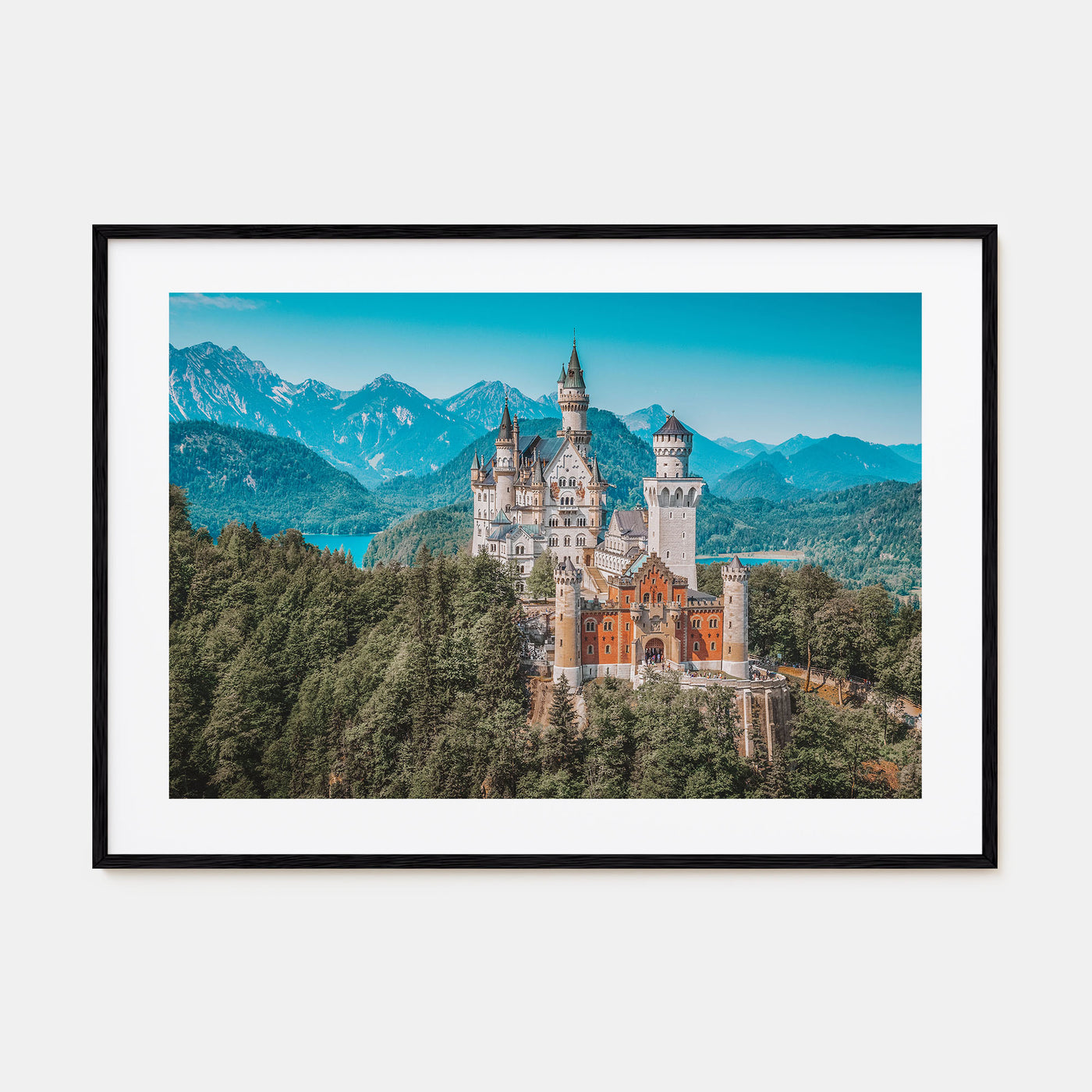 Munich Landscape Color Poster