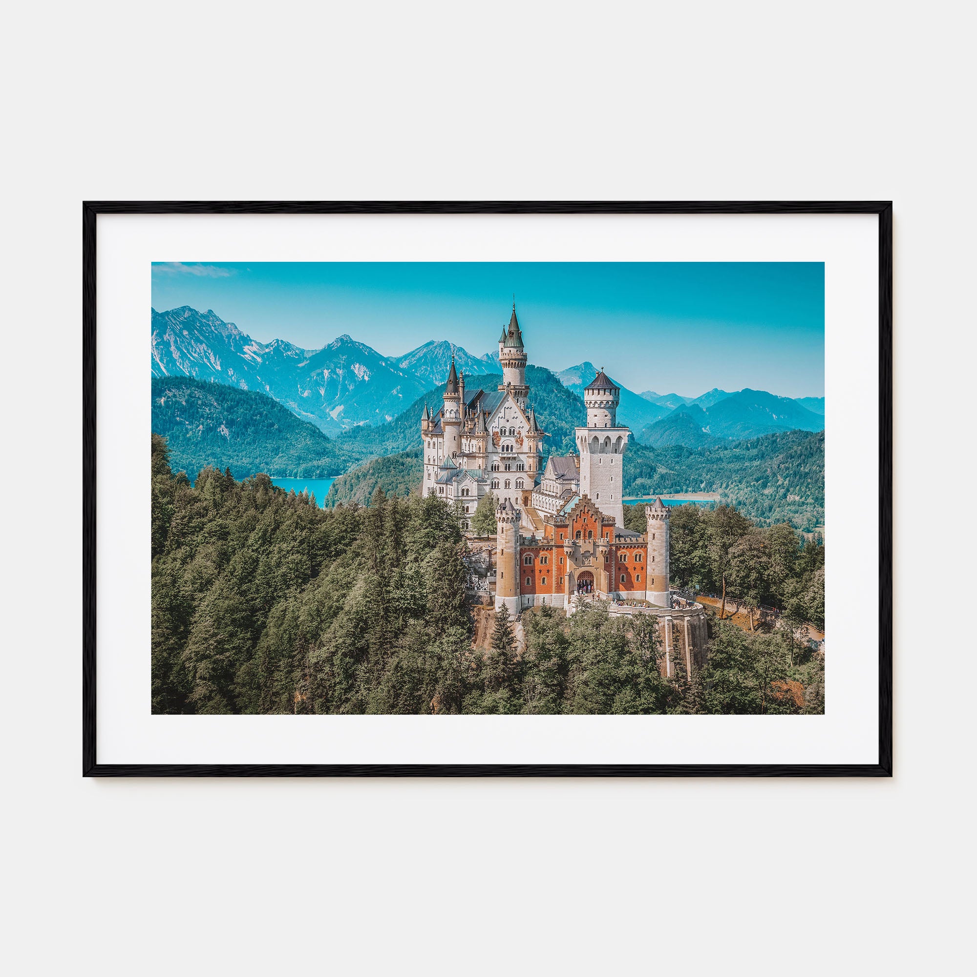 Munich Landscape Color Poster