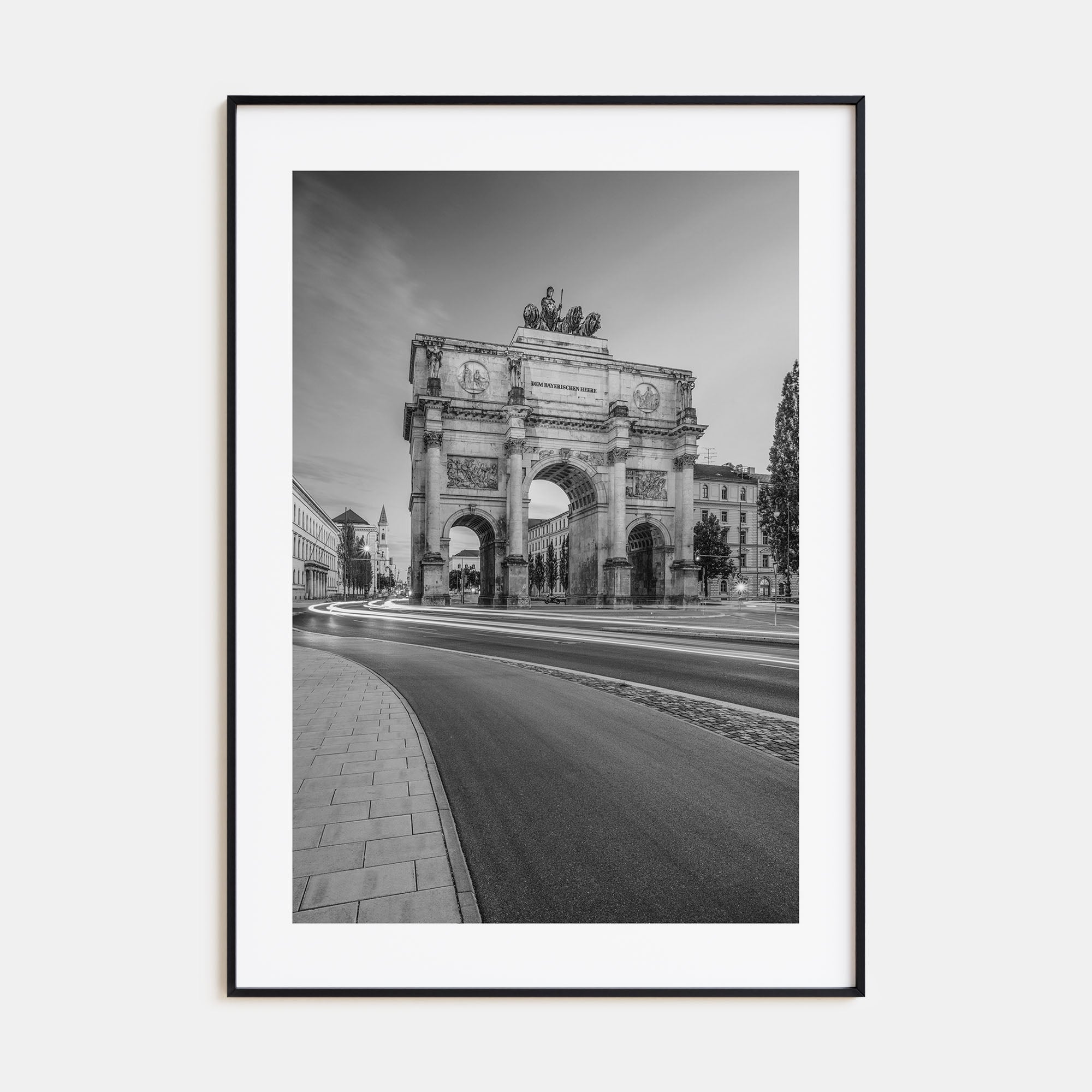 Munich Photo B&W No 3 Poster