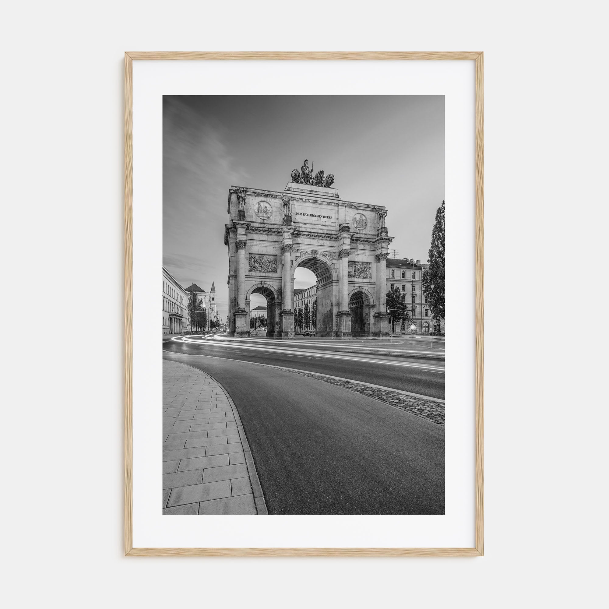 Munich Photo B&W No 3 Poster