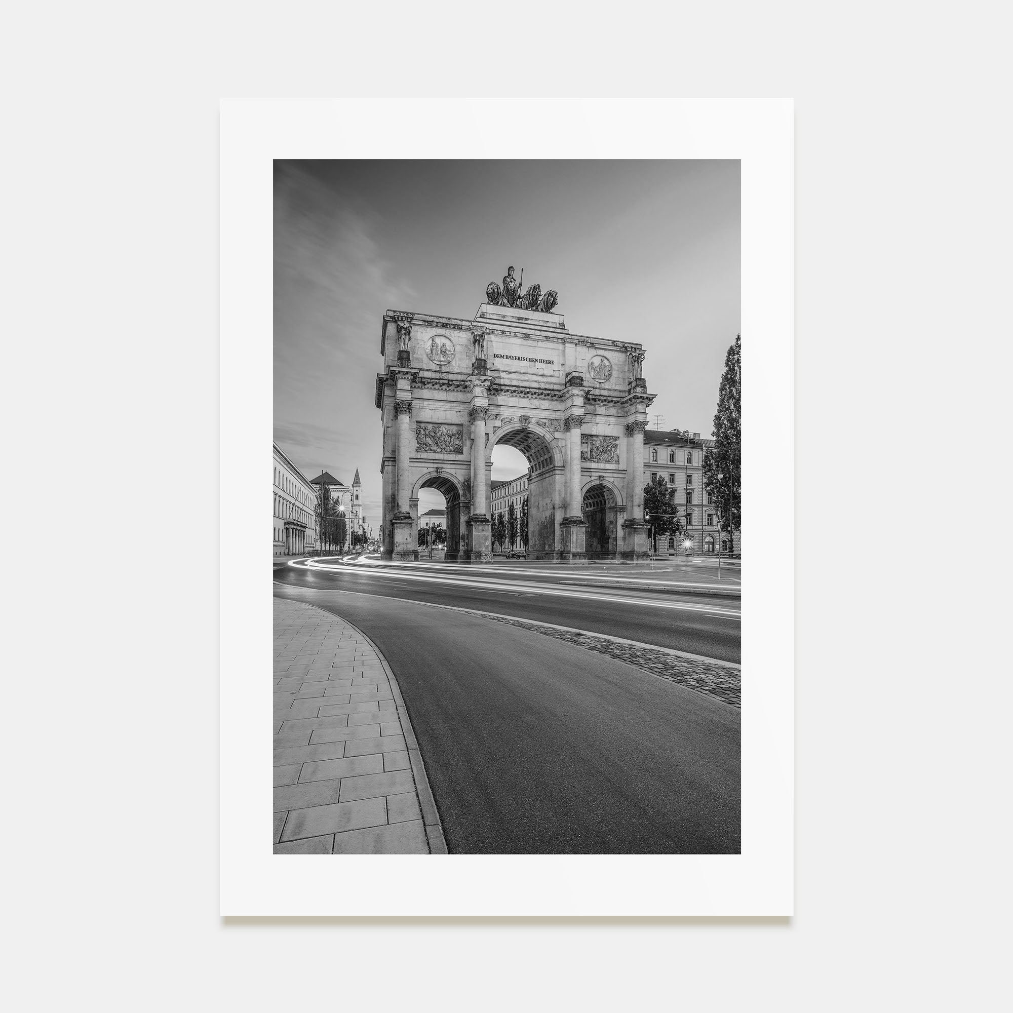 Munich Photo B&W No 3 Poster