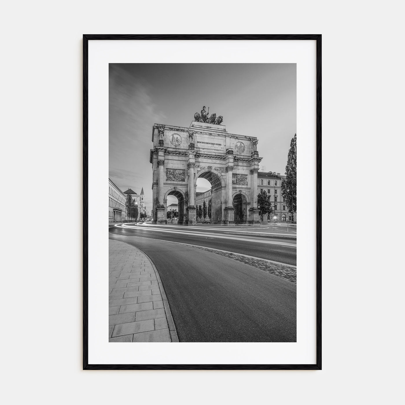 Munich Photo B&W No 3 Poster