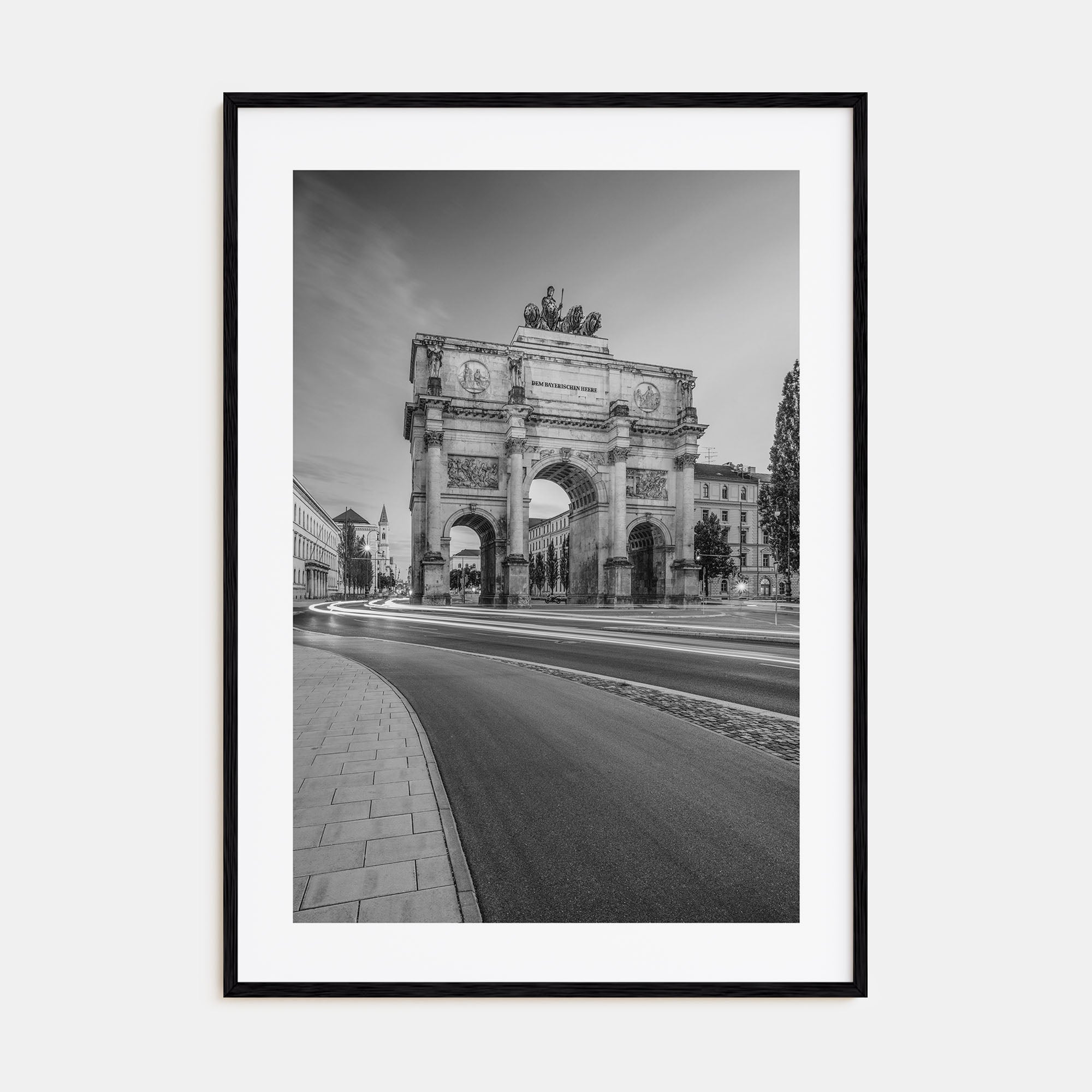 Munich Photo B&W No 3 Poster