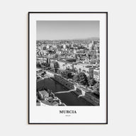 Murcia Portrait B&W Poster