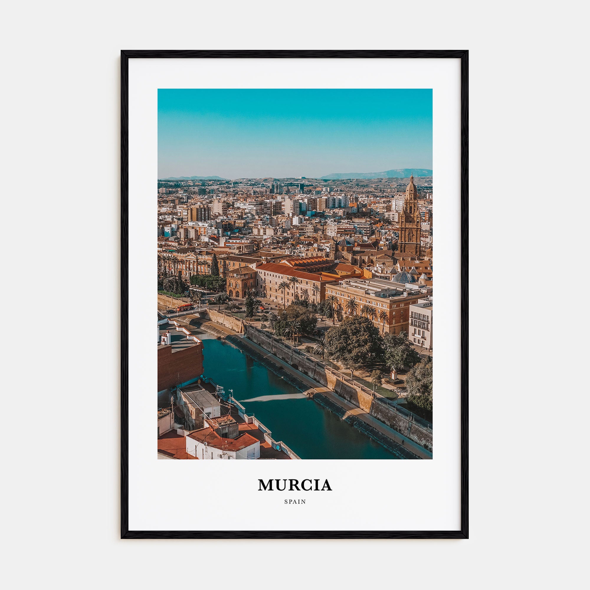 Murcia Portrait Color Poster