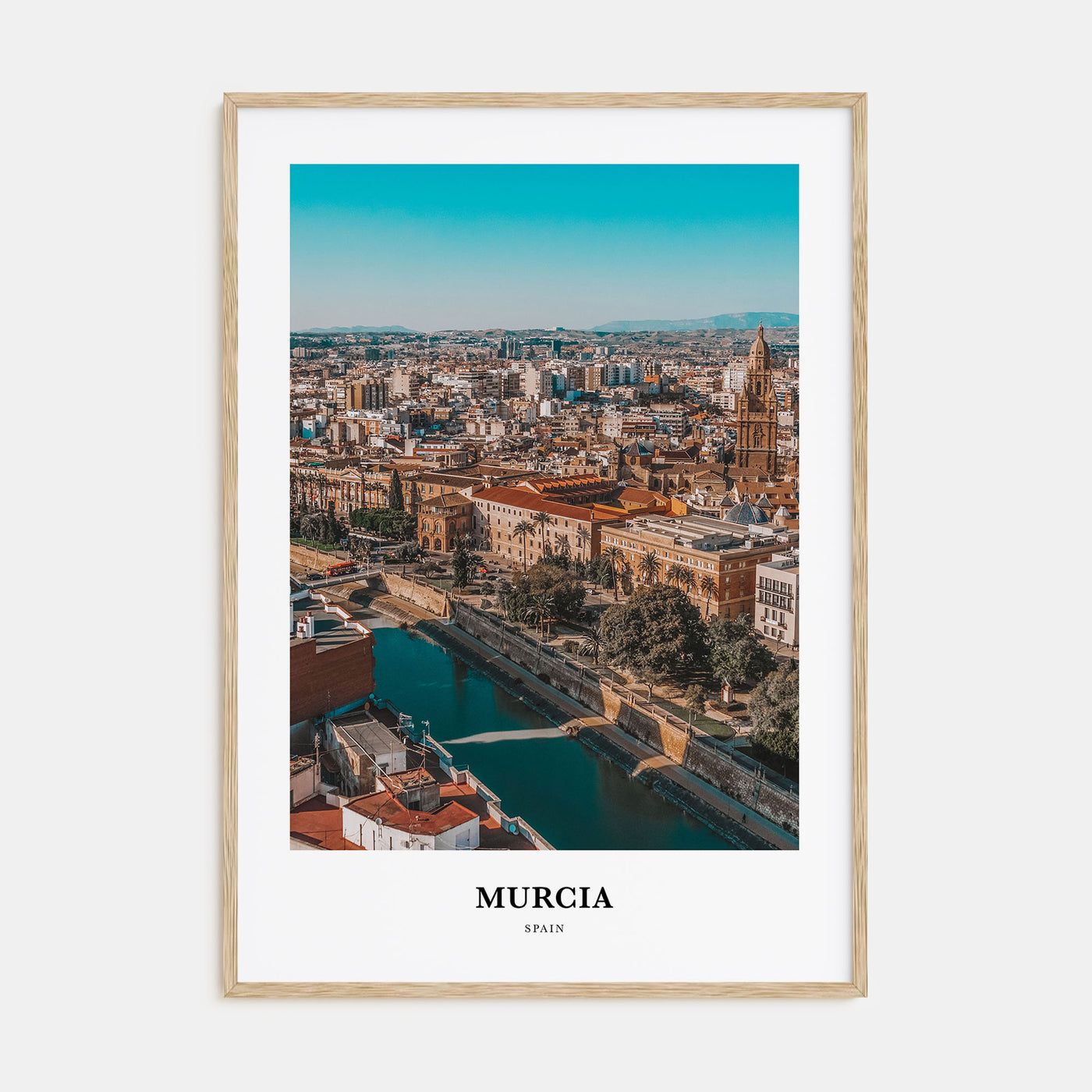 Murcia Portrait Color Poster