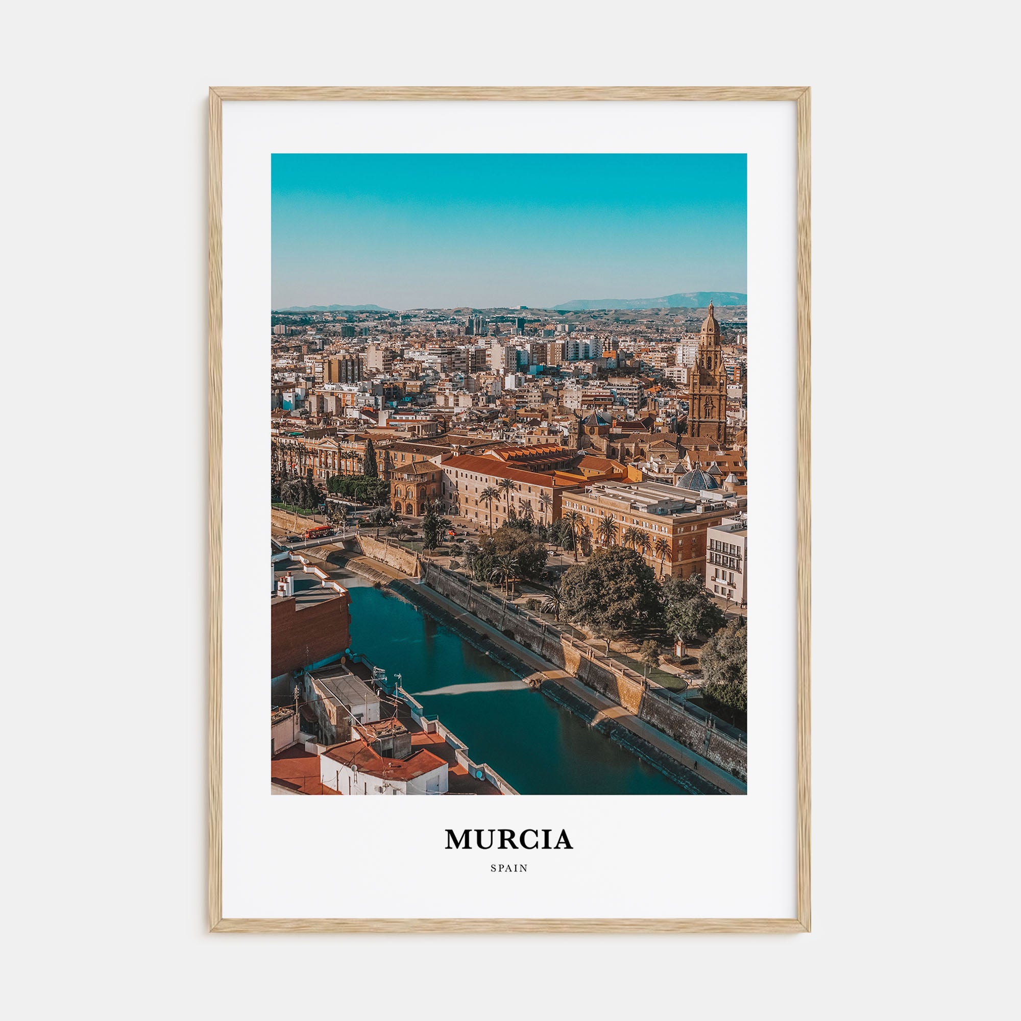 Murcia Portrait Color Poster