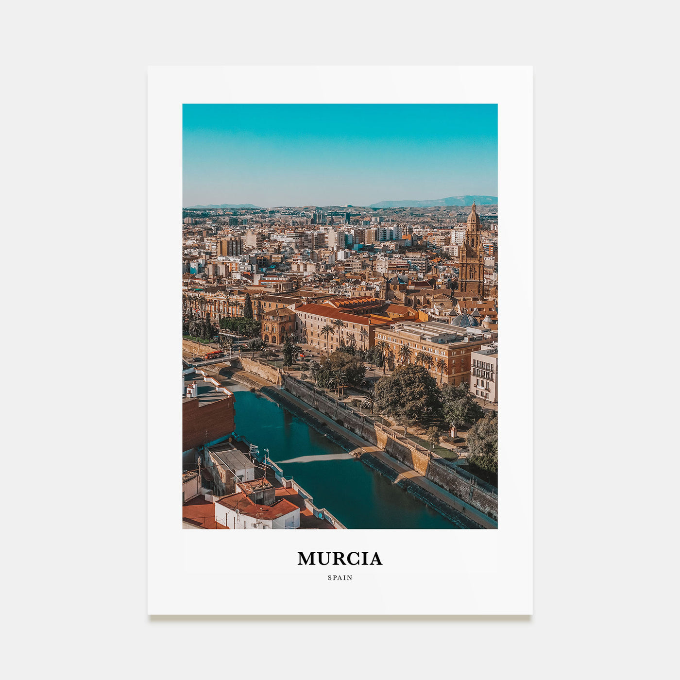 Murcia Portrait Color Poster