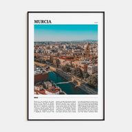 Murcia Travel Color Poster