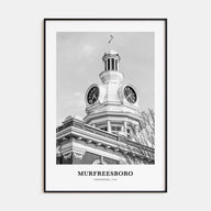 Murfreesboro Portrait B&W Poster