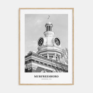 Murfreesboro Portrait B&W Poster