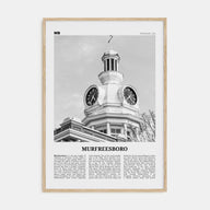 Murfreesboro Travel B&W Poster