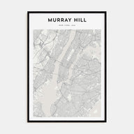 Murray Hill Map Portrait Poster