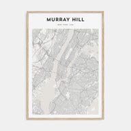 Murray Hill Map Portrait Poster