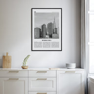 Murray Hill Travel B&W Poster