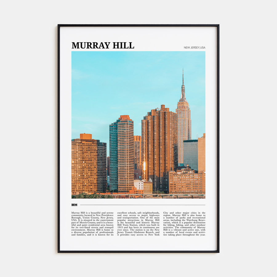 Murray Hill Travel Color Poster