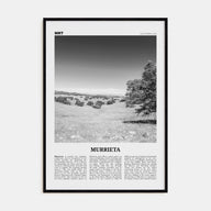 Murrieta Travel B&W No 1 Poster