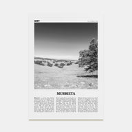 Murrieta Travel B&W No 1 Poster