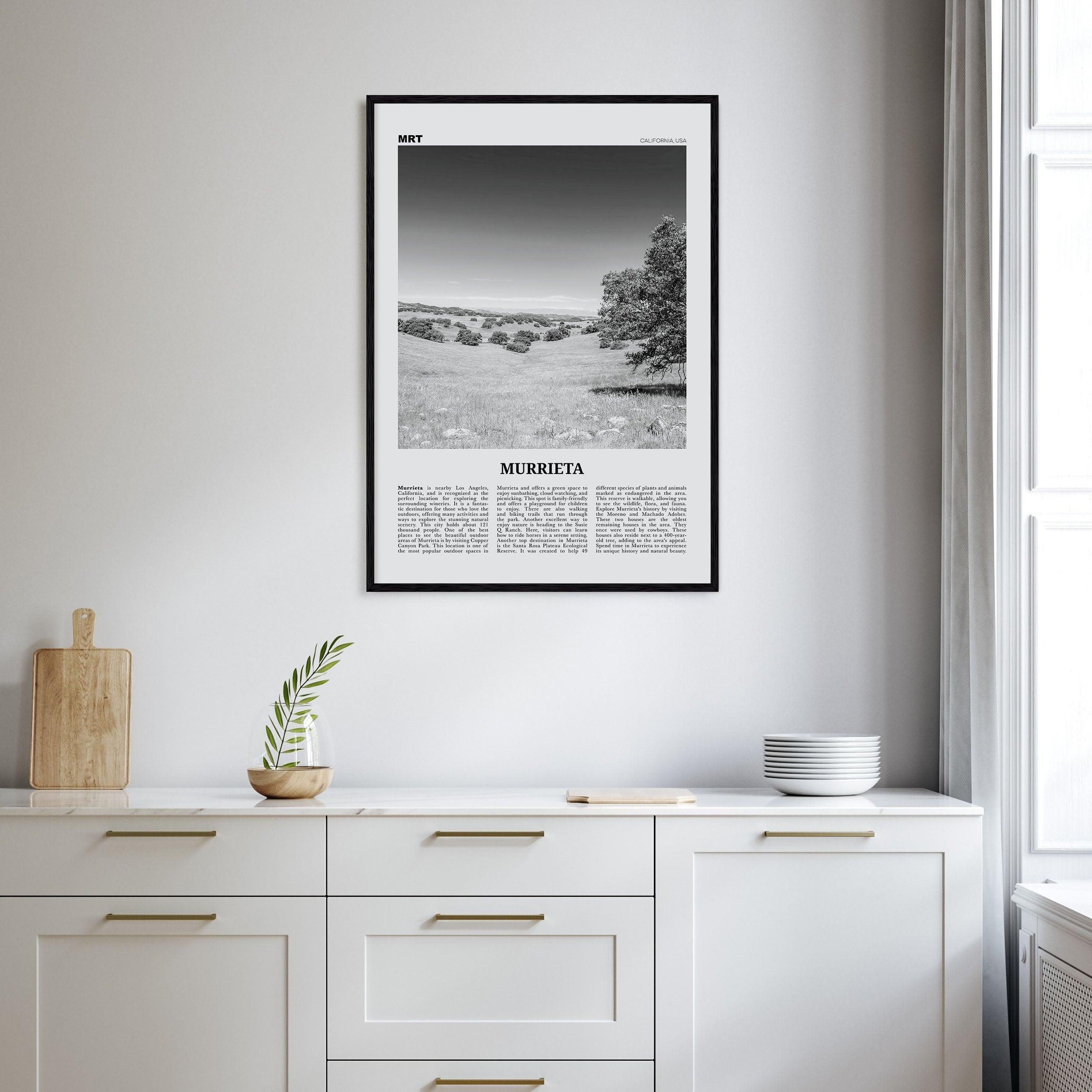 Murrieta Travel B&W No 1 Poster