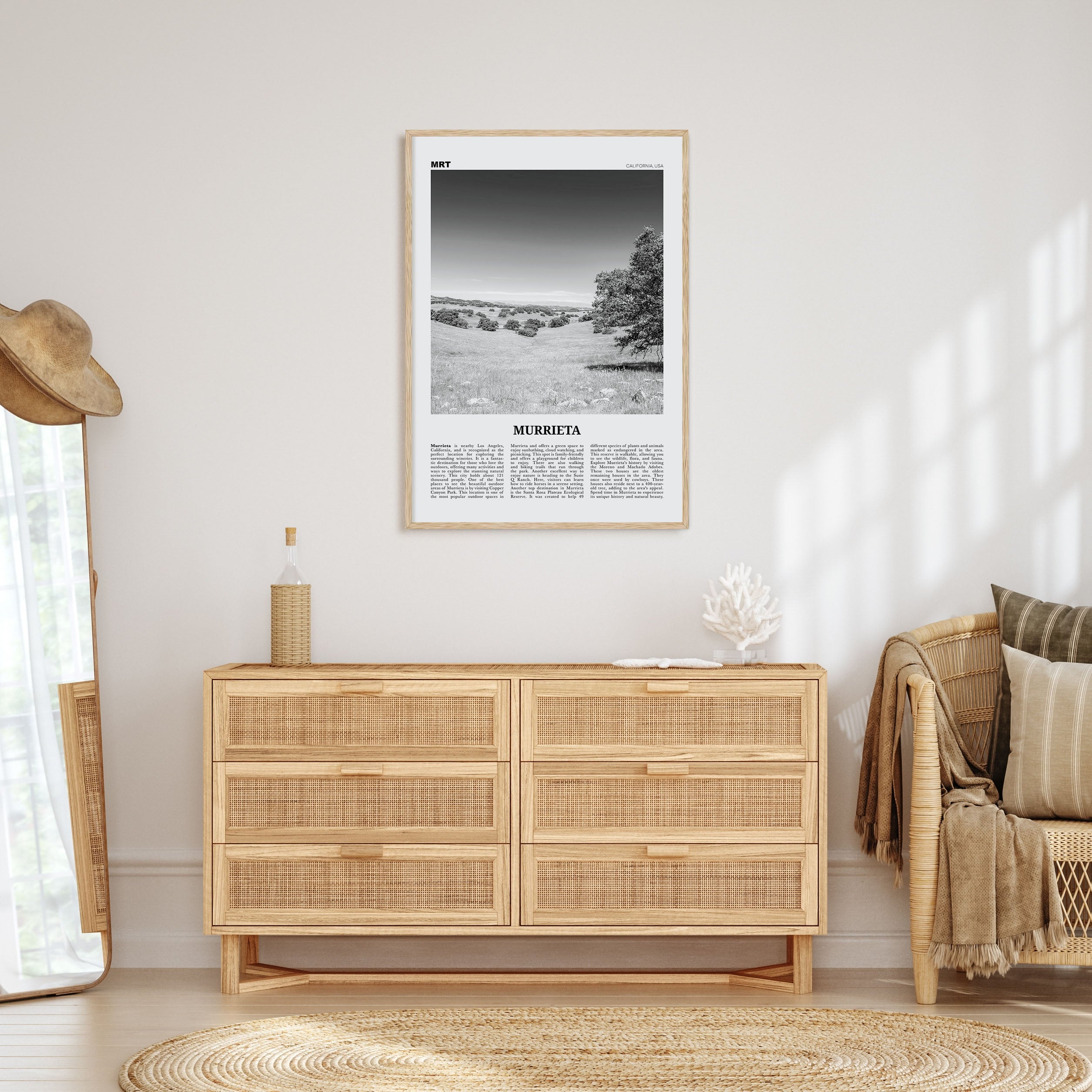 Murrieta Travel B&W No 1 Poster