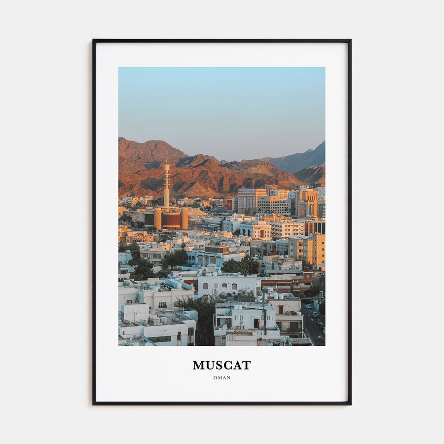 Muscat Portrait Color Poster