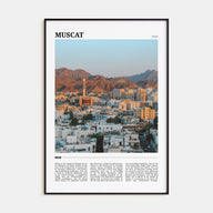 Muscat Travel Color Poster