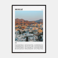 Muscat Travel Color Poster
