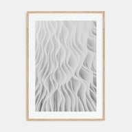 Mushroom Closeup Photo B&W No 1 Poster