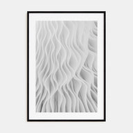 Mushroom Closeup Photo B&W No 1 Poster