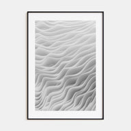 Mushroom Closeup Photo B&W No 2 Poster