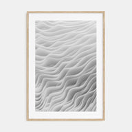 Mushroom Closeup Photo B&W No 2 Poster