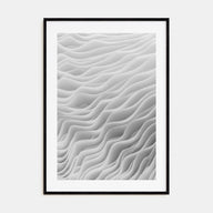 Mushroom Closeup Photo B&W No 2 Poster