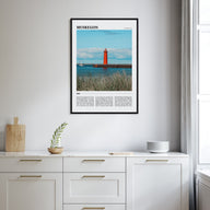 Muskegon Travel Color Poster