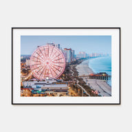 Myrtle Beach Landscape Color Poster