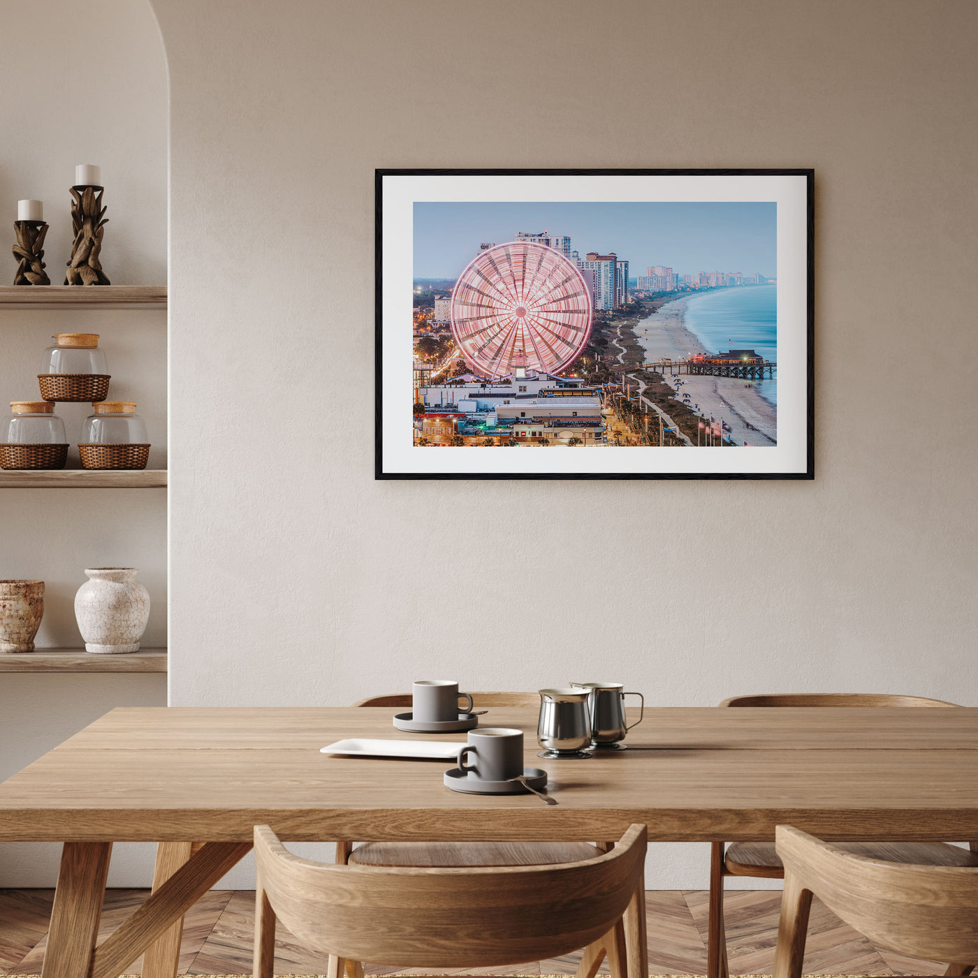 Myrtle Beach Landscape Color Poster