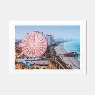 Myrtle Beach Landscape Color Poster