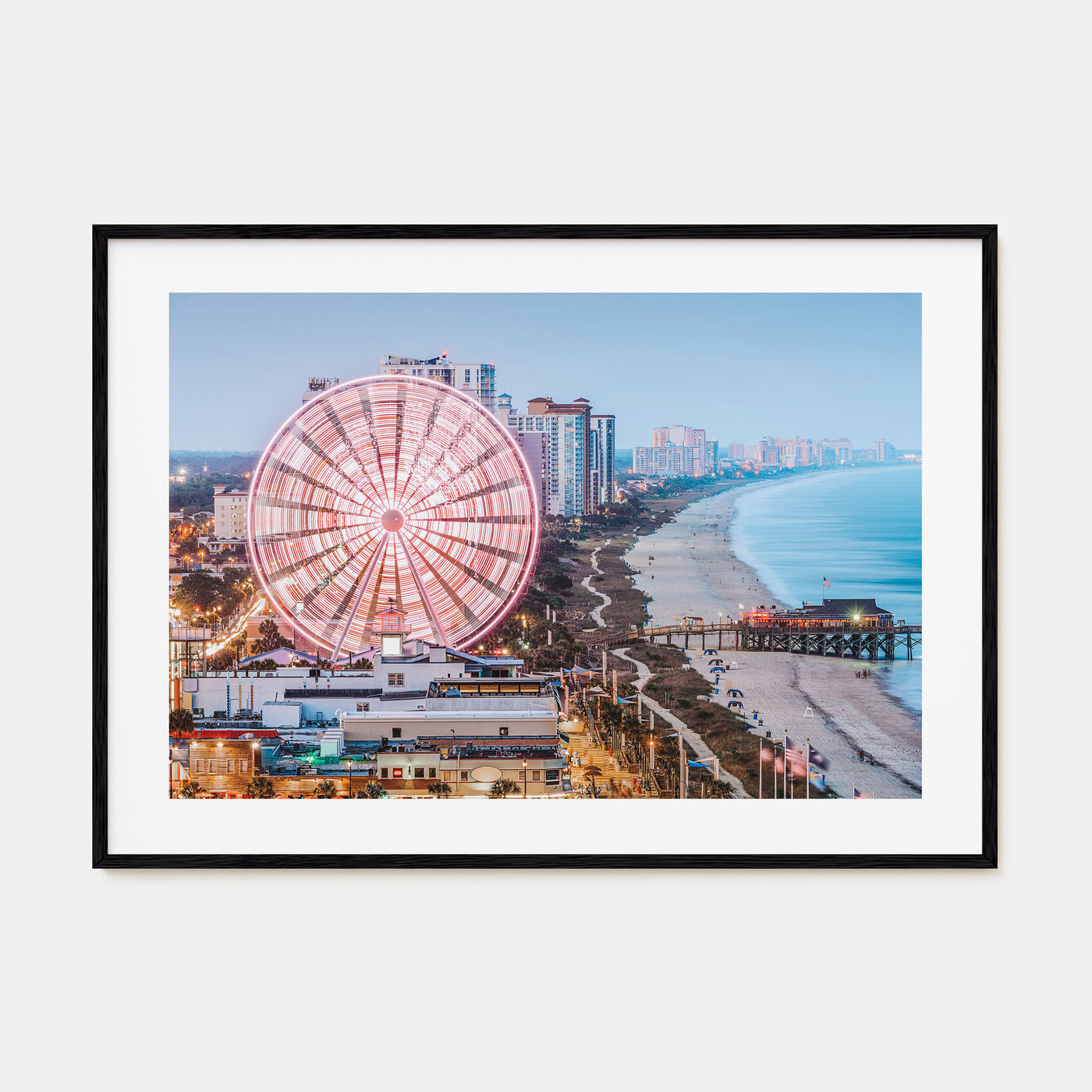 Myrtle Beach Landscape Color Poster