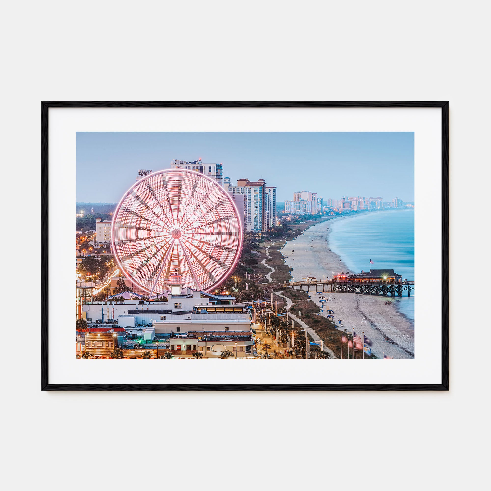 Myrtle Beach Landscape Color Poster