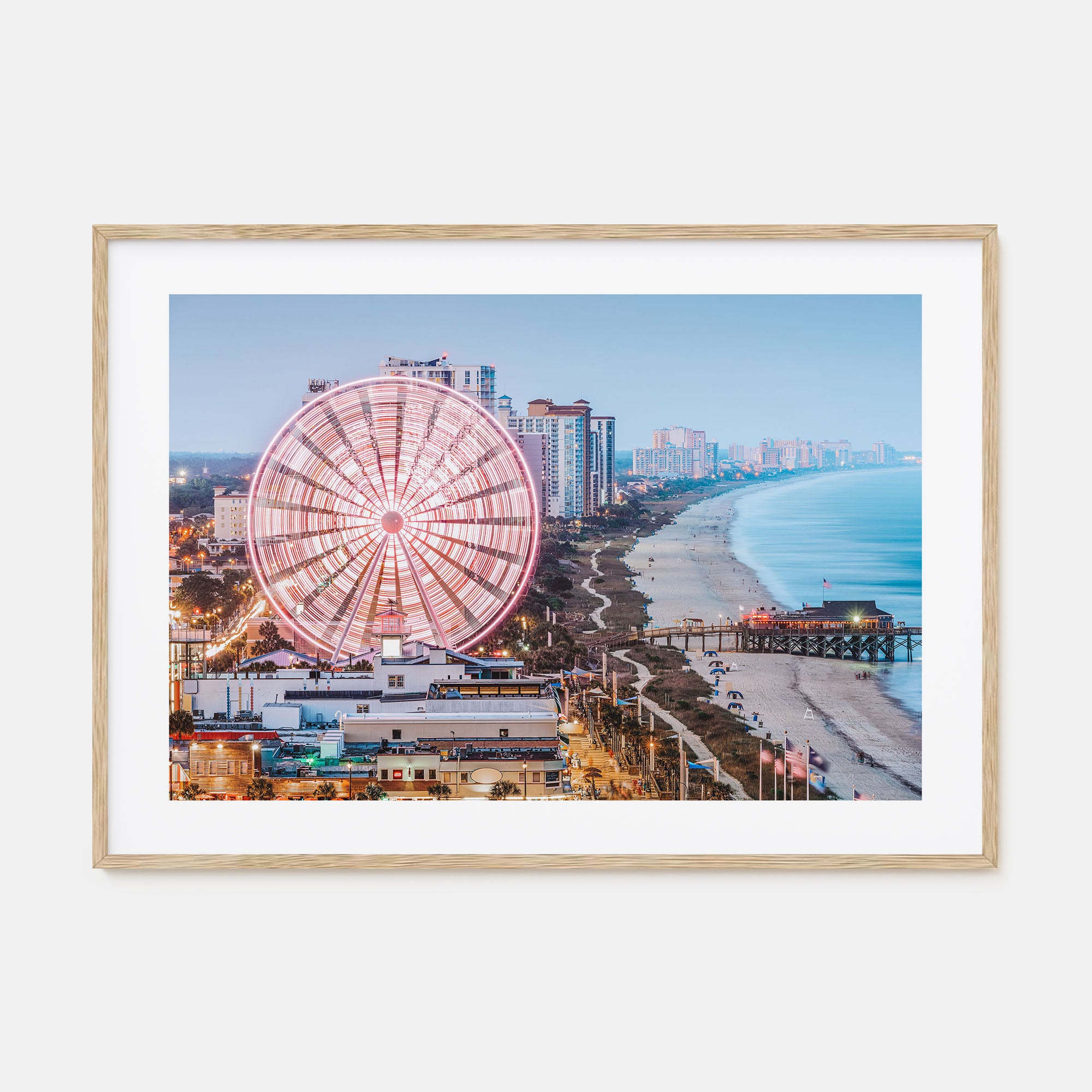 Myrtle Beach Landscape Color Poster