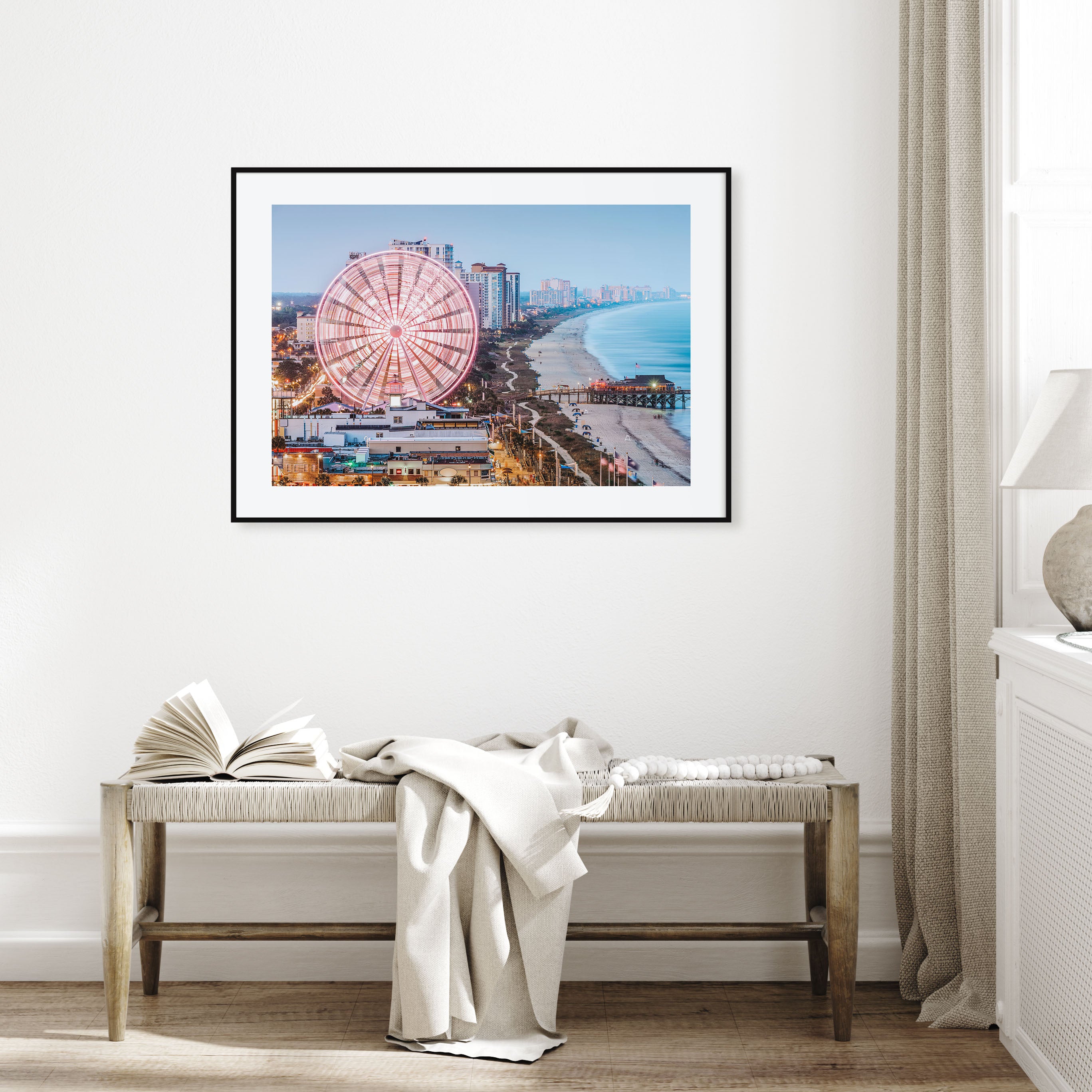 Myrtle Beach Landscape Color Poster
