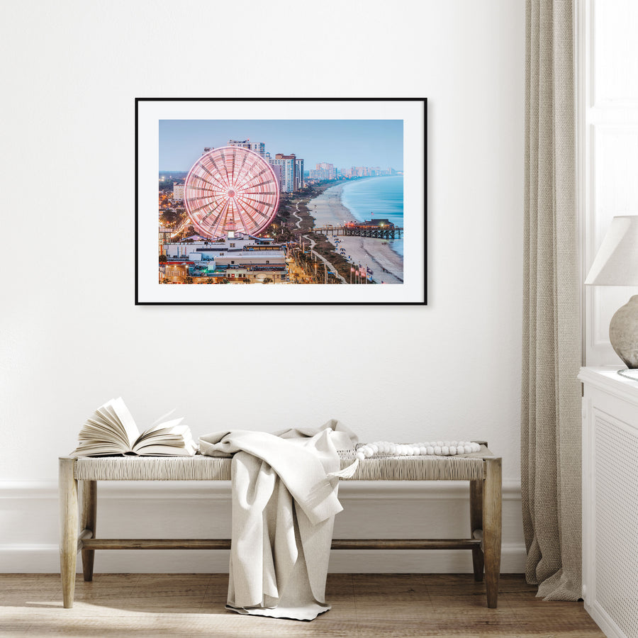 Myrtle Beach Landscape Color Poster